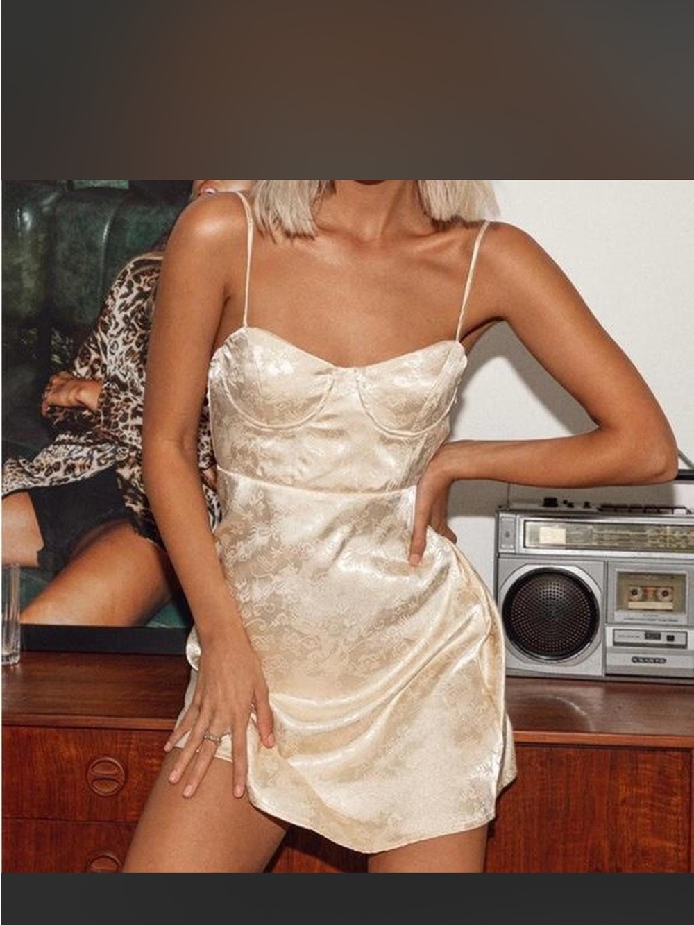 Princess Polly White Corset Dress